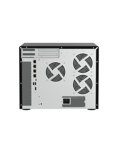 QNAP TVS-h1677AX-R5-16G (AMD Ryzen 5, ZFS, 16GB DDR5 RAM, 12x 3,5" + 4x 2,5", 2x 2,5GbE, 2x 10GbE)