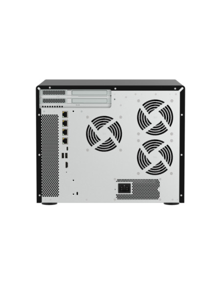 QNAP TVS-h1677AX-R5-16G (AMD Ryzen 5, ZFS, 16GB DDR5 RAM, 12x 3,5" + 4x 2,5", 2x 2,5GbE, 2x 10GbE)