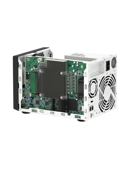 QNAP TVS-h474-i3-8G (4core 4,3GHz, ZFS, 16GB RAM, 4x SATA, 2x M.2 NVMe, 2x PCIe, 2x 2,5GbE, HDMI)