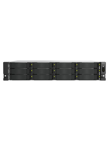 QNAP TS-h1465U-RP-8G (Intel 4core, ZFS, 8GB DDR5 RAM, 12x SATA + 2x E1.S, 1x PCIe, 2x 2,5GbE)