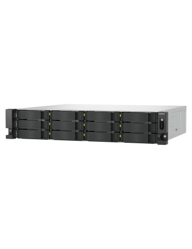QNAP TS-h1465U-RP-8G (Intel 4core, ZFS, 8GB DDR5 RAM, 12x SATA + 2x E1.S, 1x PCIe, 2x 2,5GbE)