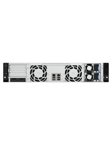 QNAP TS-h1465U-RP-8G (Intel 4core, ZFS, 8GB DDR5 RAM, 12x SATA + 2x E1.S, 1x PCIe, 2x 2,5GbE)