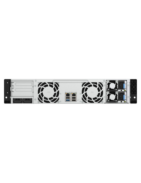 QNAP TS-h1465U-RP-8G (Intel 4core, ZFS, 8GB DDR5 RAM, 12x SATA + 2x E1.S, 1x PCIe, 2x 2,5GbE)
