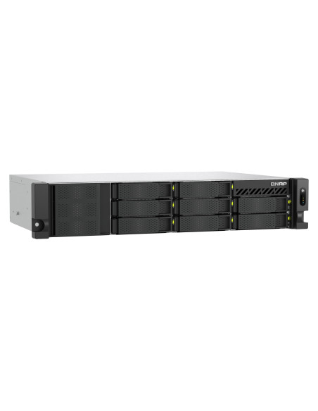 QNAP TS-h1065eU-RP-8G (Intel 4core, ZFS, 8GB DDR5 RAM, 8x SATA + 2x E1.S, 1x PCIe, 2x 2,5GbE)