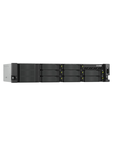 QNAP TS-h1065eU-RP-8G (Intel 4core, ZFS, 8GB DDR5 RAM, 8x SATA + 2x E1.S, 1x PCIe, 2x 2,5GbE)