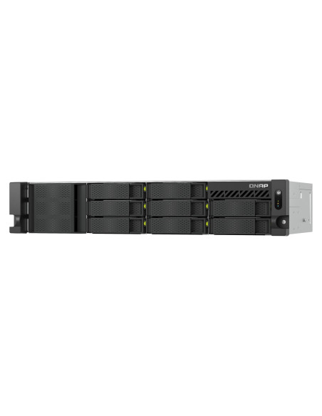 QNAP TS-h1065eU-8G (Intel 4core, ZFS, 8GB DDR5 RAM, 8x SATA + 2x E1.S, 1x PCIe, 2x 2,5GbE, 1x zdroj)