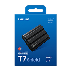 Samsung T7 Shield 2TB SSD Externý 2.5" Čierna 3R