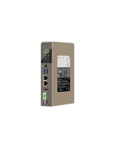QNAP QBoat-300 (priemyselný NAS, 4core ARM, 4GB RAM, 3x M.2 slot, 2x 1GbE, 2x USB 3.2, 1x HDMI)