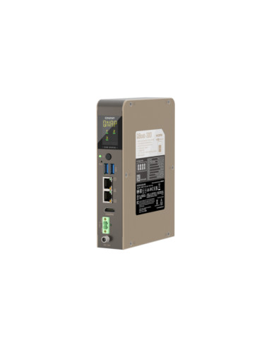 QNAP QBoat-300 (priemyselný NAS, 4core ARM, 4GB RAM, 3x M.2 slot, 2x 1GbE, 2x USB 3.2, 1x HDMI)