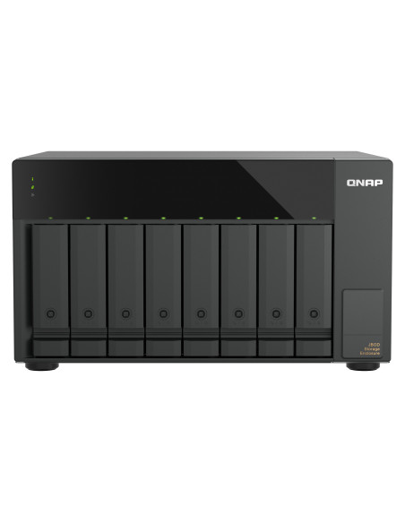 QNAP TL-D810TC4 (rozširovacia JBOD jednotka, 8x SATA, USB-C 3.1 Gen2 10Gb, desktop)