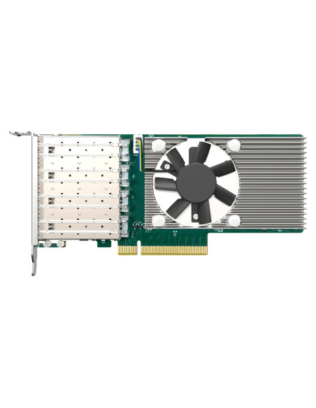 QNAP QXG-25G4SF-BCM, 4x25GbE SFP28, PCIe 4.0x8