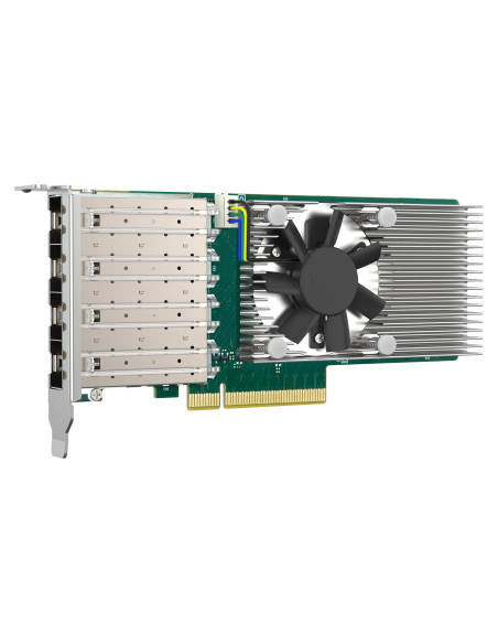 QNAP QXG-25G4SF-BCM, 4x25GbE SFP28, PCIe 4.0x8