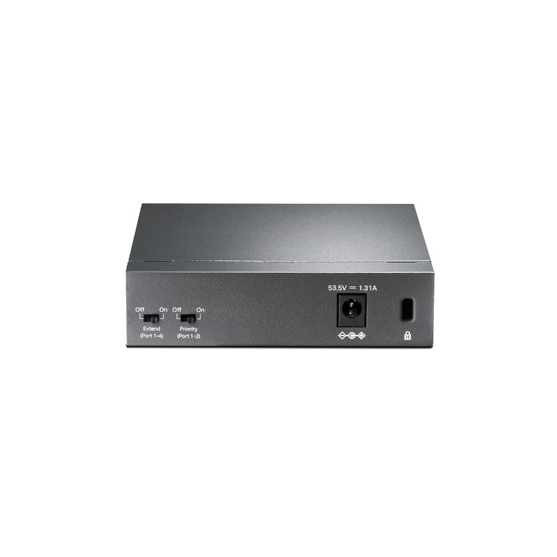 TP-Link TL-SF1005P 5x10/100 (4xPOE) 67W Desktop Steel CCTV Switch