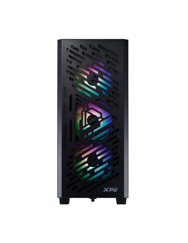 Adata XPG LANDER 501/Midi Tower/Transpar./Čierna