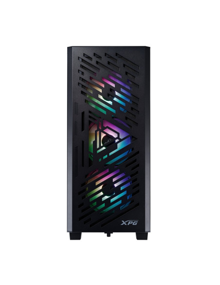 Adata XPG LANDER 501/Midi Tower/Transpar./Čierna
