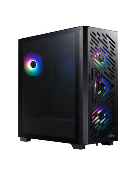 Adata XPG LANDER 501/Midi Tower/Transpar./Čierna