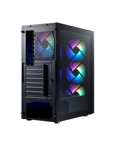 Adata XPG LANDER 501/Midi Tower/Transpar./Čierna