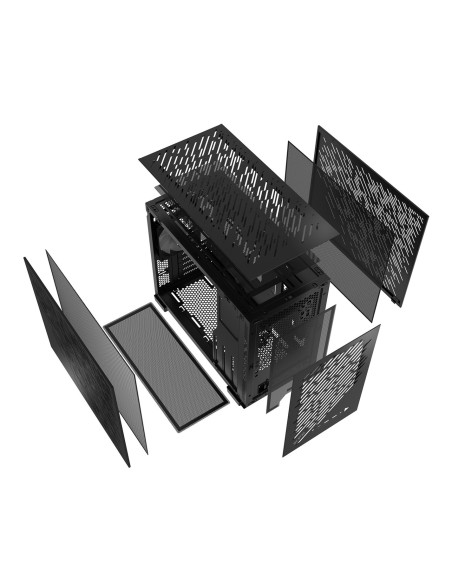 Adata XPG VALOR AIR NANO/Micro ATX/Čierna