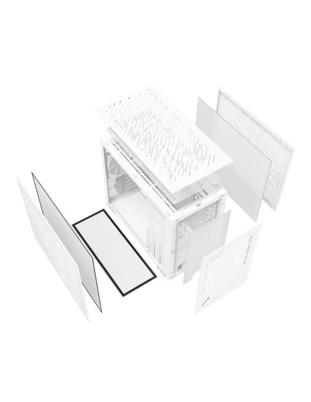 Adata XPG VALOR AIR NANO/Micro ATX/Biela