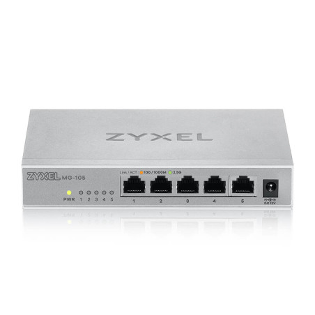 Zyxel MG-105 5 Ports Desktop 2,5 G MultiGig unmanaged Switch
