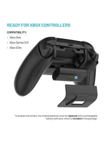 Dobíjacia stanica FIXED pre ovládače Xbox čierna