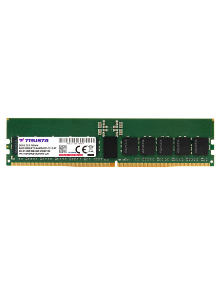 64GB DDR5-6400MHz ADATA TRUSTA CL52 ECC Reg