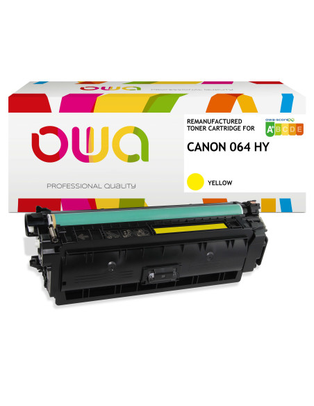 OWA Armor toner kompatibilný s Canon CRG-064H Y, 10400st, žltá/yellow