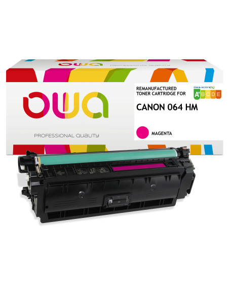 OWA Armor toner kompatibilný s Canon CRG-064H M, 10400st, červená/magenta