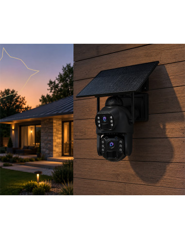 Solárna HD kamera Viking HDs06 AOV 4G/20100 mAh/ mobilné aplikácie/ outdoor
