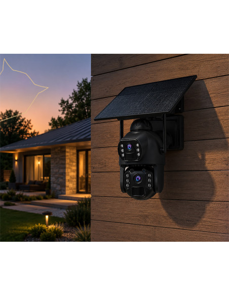 Solárna HD kamera Viking HDs06 AOV 4G/20100 mAh/ mobilné aplikácie/ outdoor