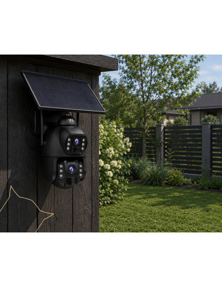 Solárna HD kamera Viking HDs06 AOV 4G/20100 mAh/ mobilné aplikácie/ outdoor
