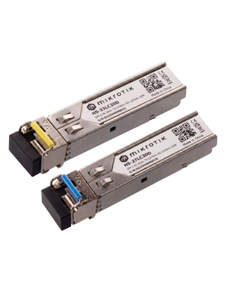 MikroTik HS-2733LC20D, Pár SFP BiDi 1.25G/2.5G SM 20km, Single LC-connector