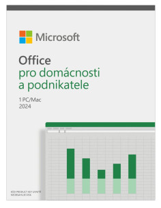 Špecifikácia balíka Microsoft Office 2024 pre domácnosti a firmy (CZ)