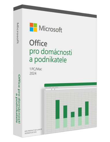 Špecifikácia balíka Microsoft Office 2024 pre domácnosti a firmy (CZ)