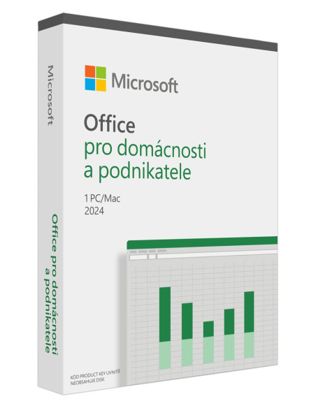 Špecifikácia balíka Microsoft Office 2024 pre domácnosti a firmy (CZ)
