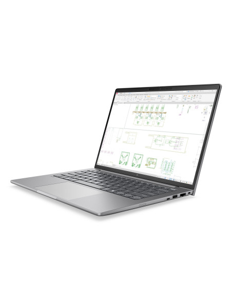 HP ZBook 8/G2i 14/U5-325/14"/WUXGA/16GB/512GB/Intel int/W11P/Silver/3R On-Site
