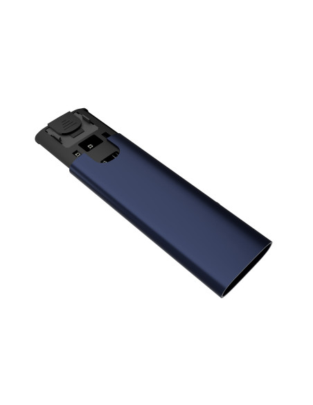 Externý box pre SSD Natec RHINO M.2 NVME LITE USB-C 3.2 GEN 2, hliníkové telo, STEEL NAVY