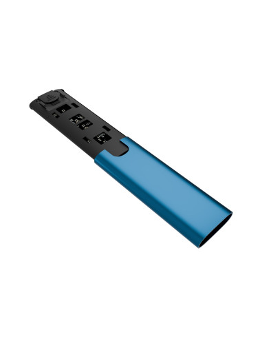 Externý box pre SSD Natec RHINO M.2 NVME LITE USB-C 3.2 GEN 2, hliníkové telo, HORIZON BLUE