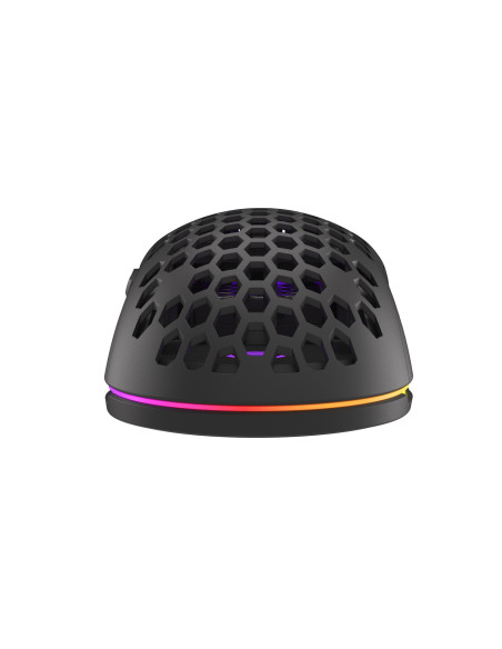 Genesis herná optická myš KRYPTON 750/RGB/8000 DPI/Herná/Optická/8 000 DPI/Drôtová USB/Čierna