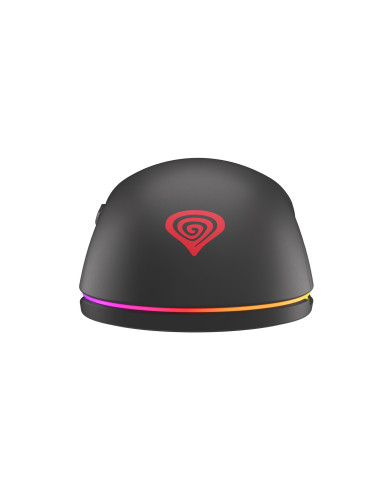 Genesis herná optická myš KRYPTON 750/RGB/8000 DPI/Herná/Optická/8 000 DPI/Drôtová USB/Čierna