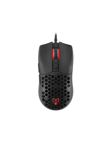 Genesis herná optická myš KRYPTON 750/RGB/8000 DPI/Herná/Optická/8 000 DPI/Drôtová USB/Čierna