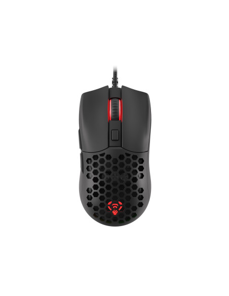 Genesis herná optická myš KRYPTON 750/RGB/8000 DPI/Herná/Optická/8 000 DPI/Drôtová USB/Čierna