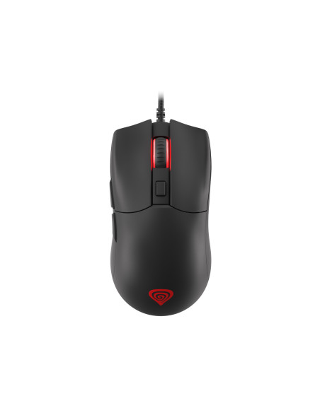 Genesis herná optická myš KRYPTON 750/RGB/8000 DPI/Herná/Optická/8 000 DPI/Drôtová USB/Čierna