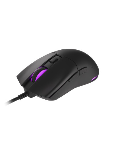 Genesis herná optická myš KRYPTON 750/RGB/8000 DPI/Herná/Optická/8 000 DPI/Drôtová USB/Čierna