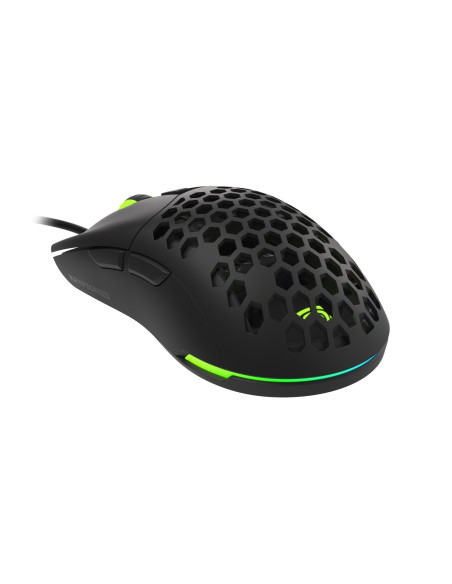 Genesis herná optická myš KRYPTON 750/RGB/8000 DPI/Herná/Optická/8 000 DPI/Drôtová USB/Čierna