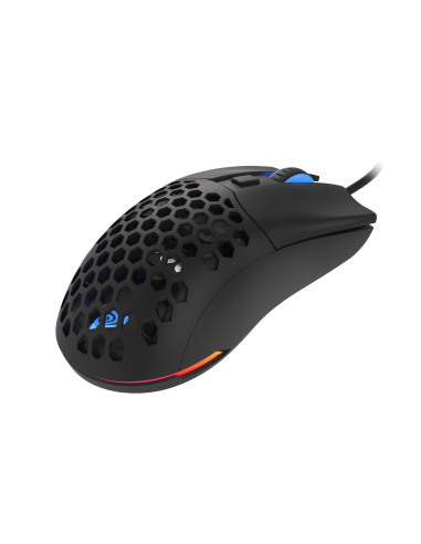 Genesis herná optická myš KRYPTON 750/RGB/8000 DPI/Herná/Optická/8 000 DPI/Drôtová USB/Čierna