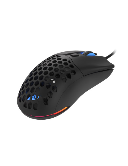 Genesis herná optická myš KRYPTON 750/RGB/8000 DPI/Herná/Optická/8 000 DPI/Drôtová USB/Čierna