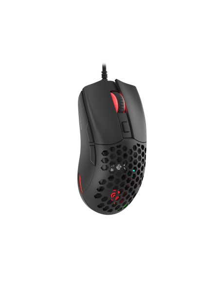 Genesis herná optická myš KRYPTON 750/RGB/8000 DPI/Herná/Optická/8 000 DPI/Drôtová USB/Čierna
