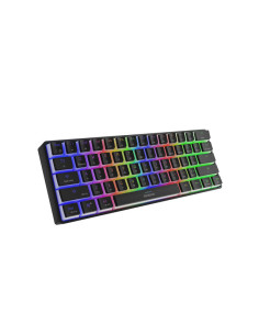 Genesis herná klávesnica THOR 660 RGB/Bezdrôtová Bluetooth/US layout/Čierna