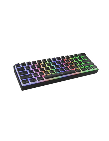 Genesis herná klávesnica THOR 660 RGB/Bezdrôtová Bluetooth/US layout/Čierna